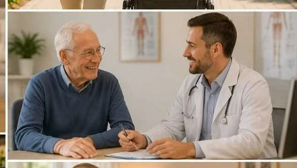 Begleitung bei einem Arztbesuch